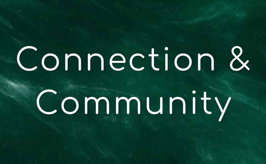 connection and community tile