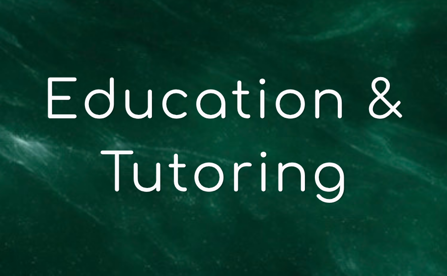 Ms. Eastman – educator and tutoring category title